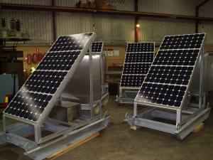 mounted solar panels